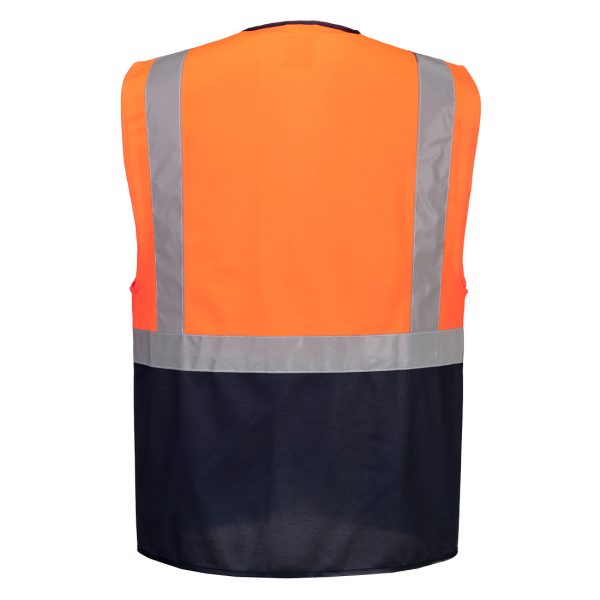 Warsaw Hi-Vis Contrast Executive Vest - Image 4