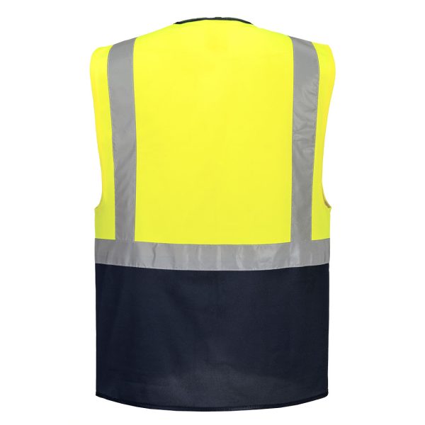 Warsaw Hi-Vis Contrast Executive Vest - Image 2